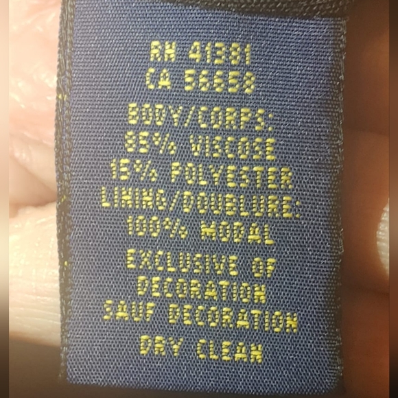 ๐HP!!!๐ NWOT Polo Ralph Lauren Black Lace Dress - Picture 7 of 9